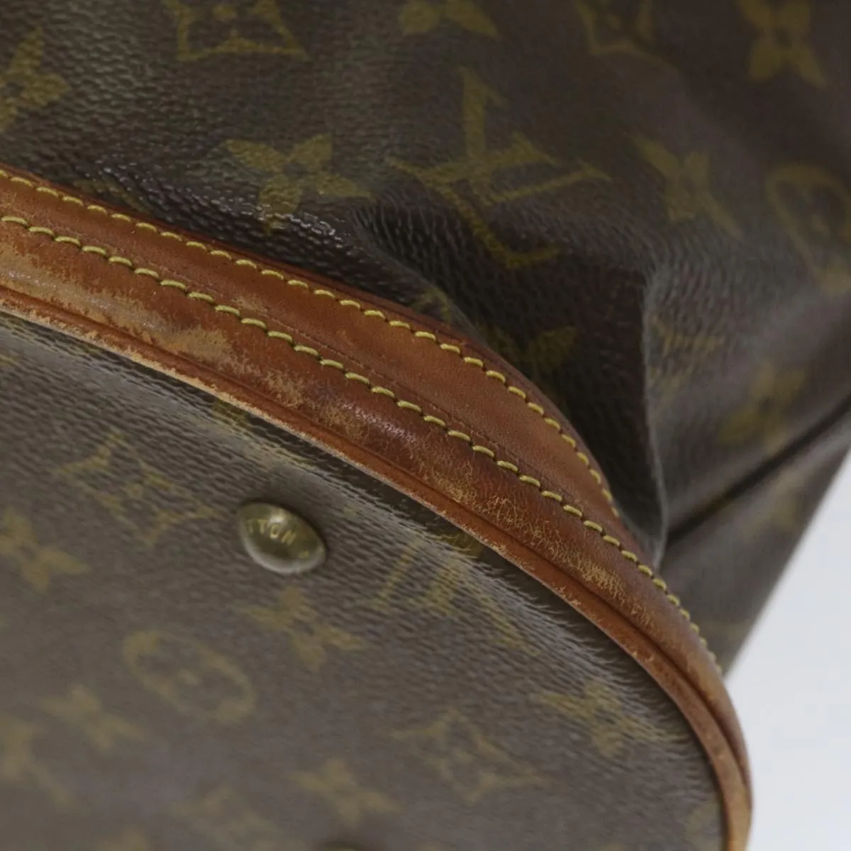 Trendy Inspired Louis Vuitton Monogram Bucket Pm Shoulder Bag M42238 Lv Auth Bs9633