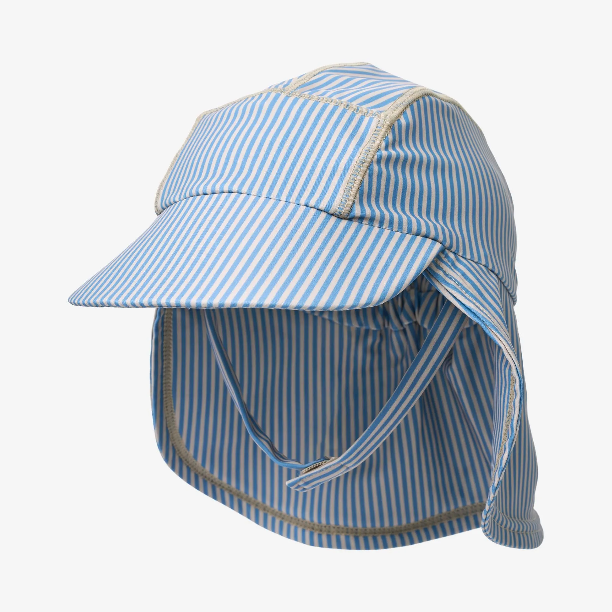 UV Sun Hat Tonga - blue swim stripe