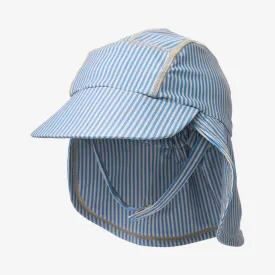 UV Sun Hat Tonga - blue swim stripe