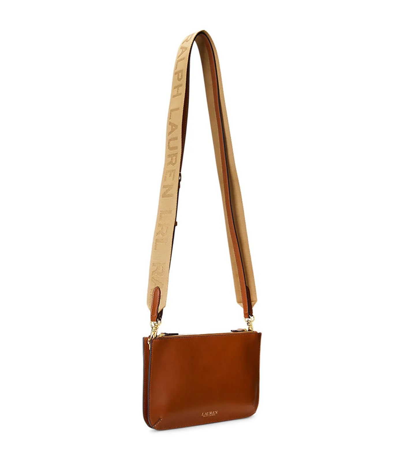 Women's Leather Medium Landyn Crossbody Bag Lauren Tan