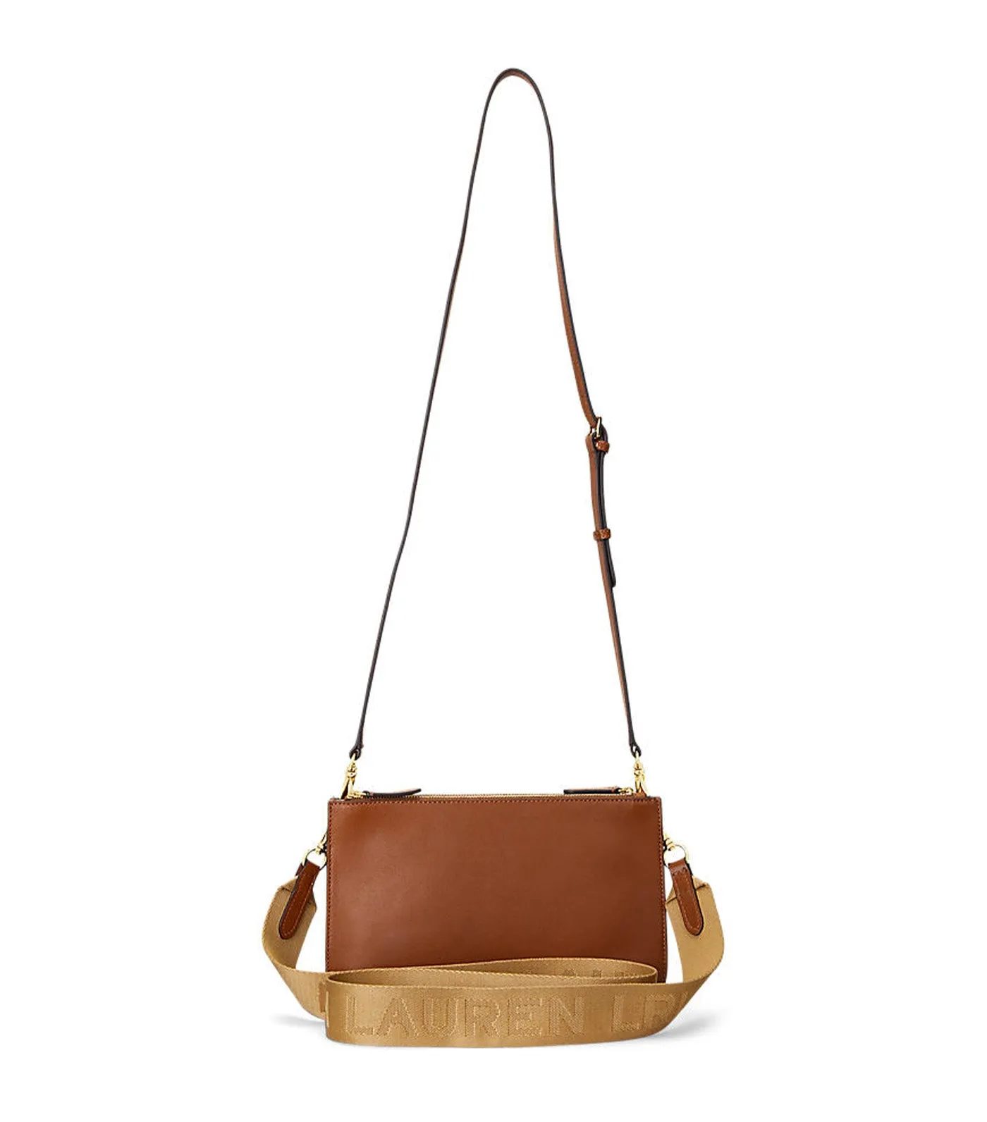 Women's Leather Medium Landyn Crossbody Bag Lauren Tan